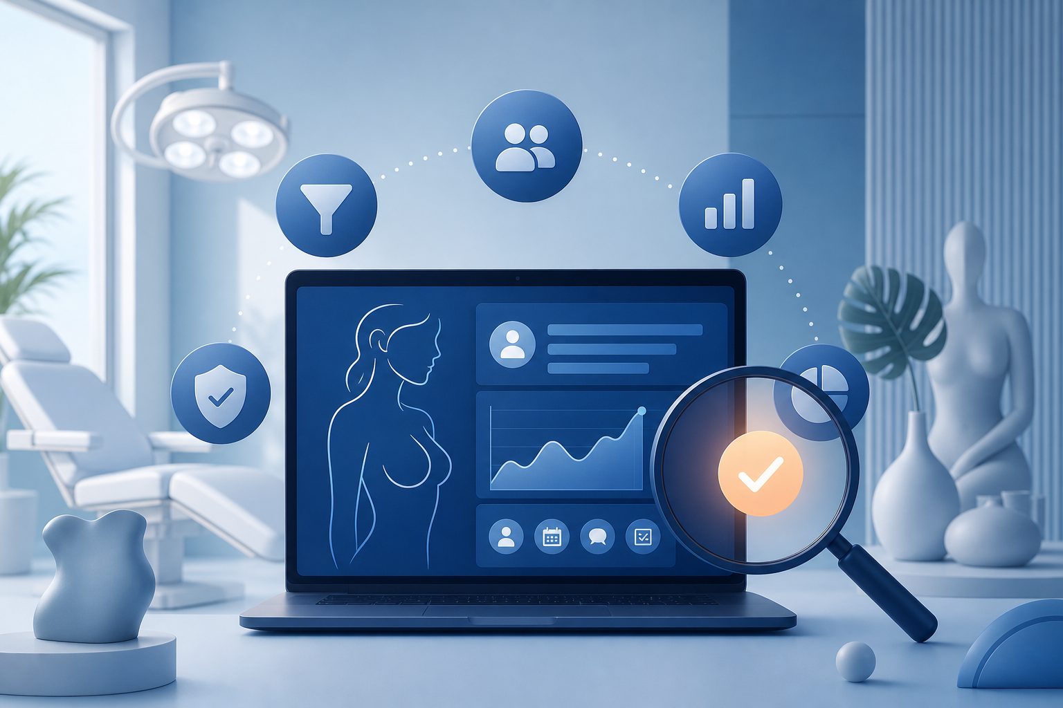 Liadoc | Secretária Virtual Para Clínicas E Consultórios | Inteligência Comercial Como Escolher o Melhor CRM para Sua Clínica de Cirurgia Plástica